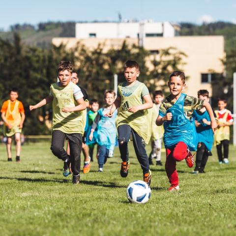 futbalový zápas chlapci